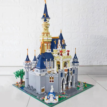 MOC Creative Expert Girl Princess Paradise Castle Bricks Toy