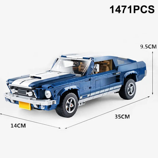 Creator MOC Expert 21047 Mustang Car Bricks Toy