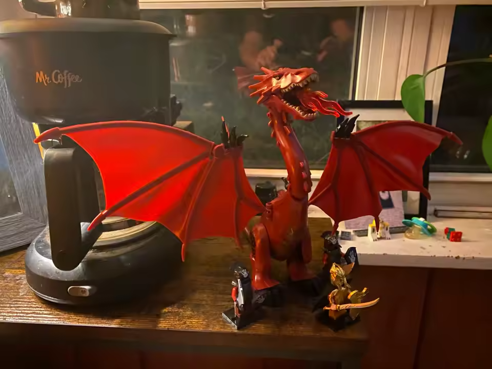 NEW Hobbit Smaug Dragon Custom LEGO Compatible Figure 79018 The Lonely Mountain
