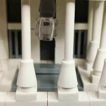 MOC Architecture 7018 White House Bricks Skyline Kids Toys