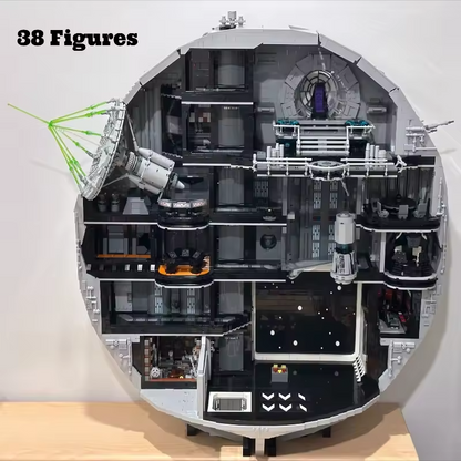 NEW 9023Pcs Death Star (Alt build of 75419) Building Blocks Set With 38 Minifigs