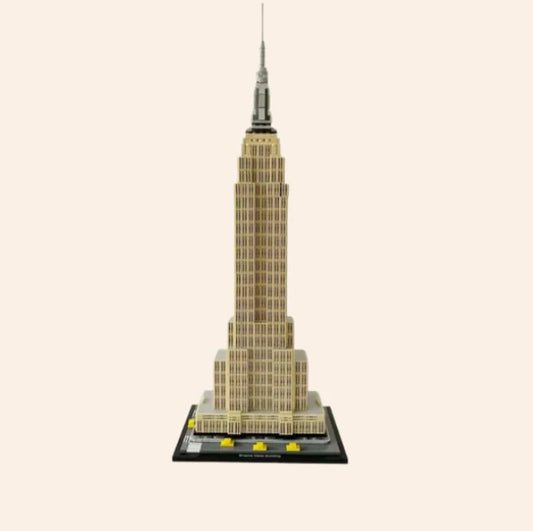 NEW 1767 PCS Empire State Building Skyscraper Generic Building Block Set MOC