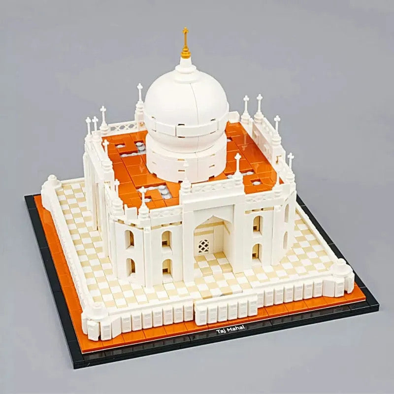 MOC Street Creator Experts Taj Mahal Bricks Kids Toys