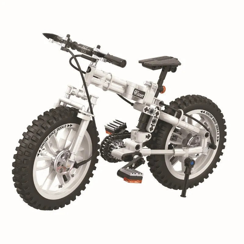 City Ideas Folding Mountain Bicycle Bike Bricks Toys