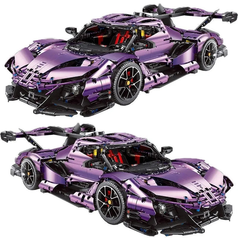 MOC Super Racing Car Gumpert Apollo IE Bricks Toys T5012B