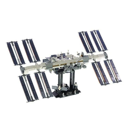 MOC Ideas International Space Station Bricks Toy 60004