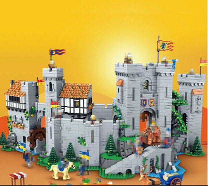 NEW 4514 PCS Lion Knights Castle Unbranded Medieval Fortress Building Set