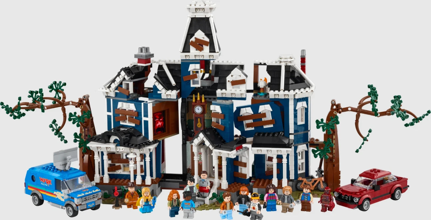 NEW 2593 PCS Stranger Things Creel House Building Block Set