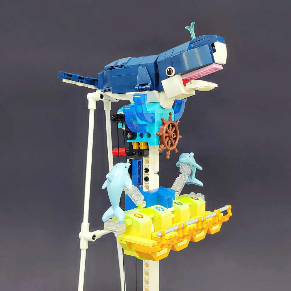 MOC Underwater Deep Sea Lift Bricks Toys 37403
