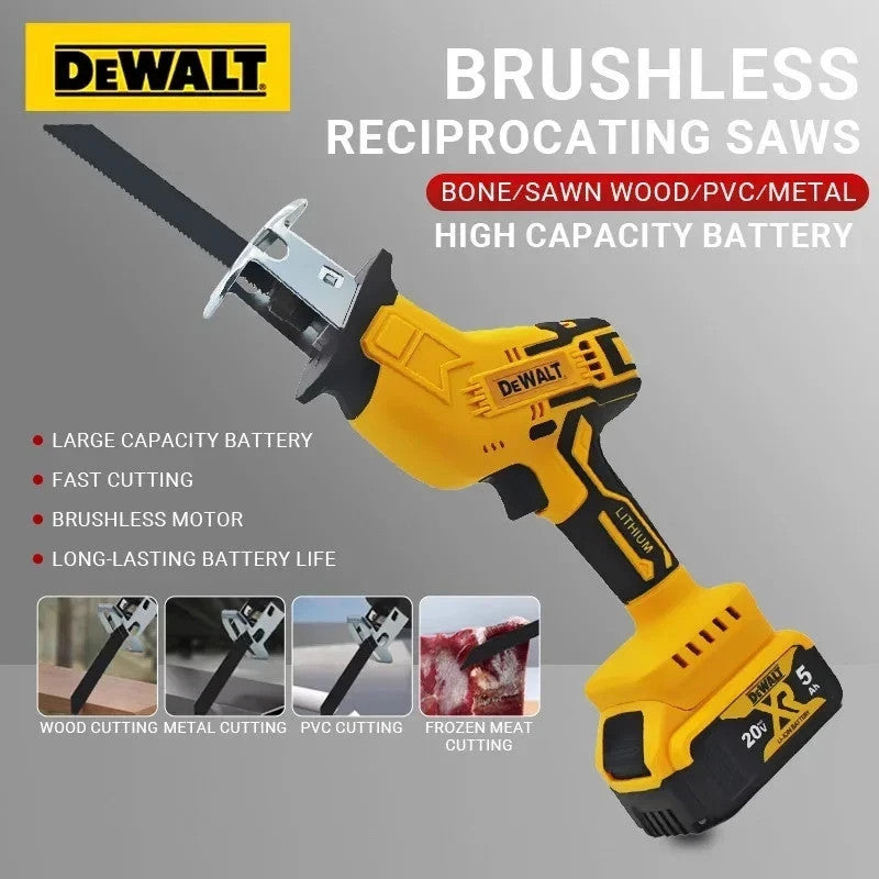 NEW Dewalt 3999W Cordless Electric Reciprocating Saw 20V Brushless Electric Saw
