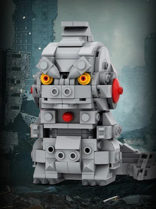NEW 359PCS Small Mechagodzilla Monster Building Blocks Display Set