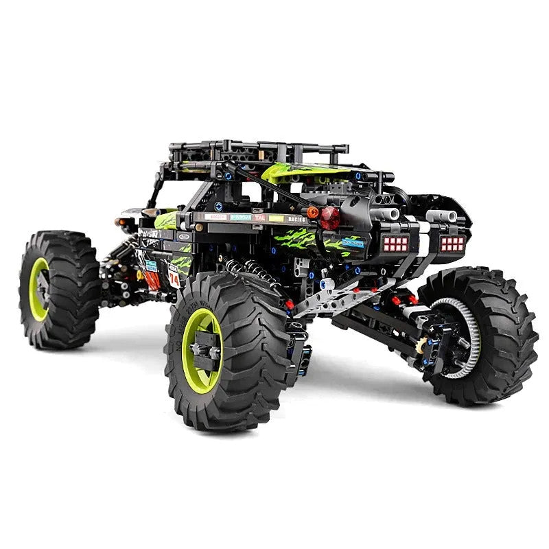 Tech MOC RC Off-Road 4WD Buggy Truck Bricks Toys 18002