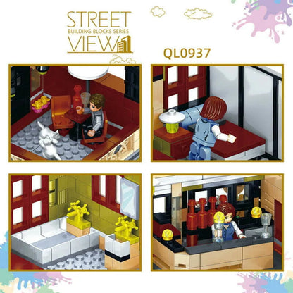 Creator Expert MOC City Chinese Restaurant Bricks Toys