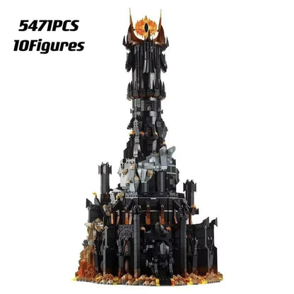 NEW 5471 PCS Eye of Sauron Barad-dur Unbranded Building Block Set No Box