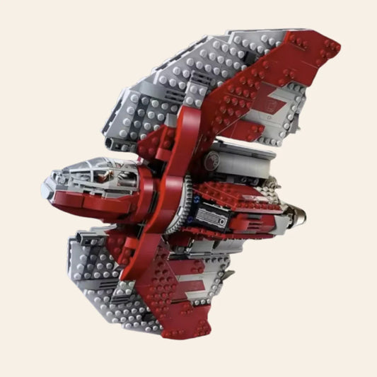 NEW Star Wars Ahsoka T-6 Jedi Shuttle Building Blocks Set 601 pcs 4 FIGS