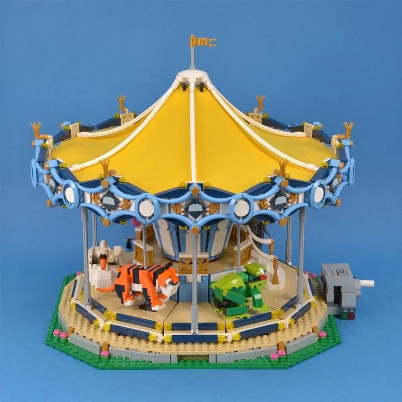 MOC 15036 Creator Expert Motorized Carousel Bricks Toy