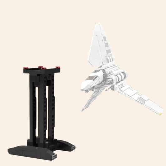 NEW Shuttle Ship Display Stand ONLY Building Blocks Model Adults MOC Acrylic