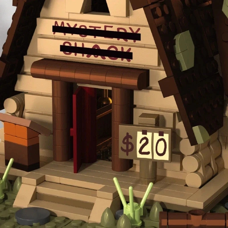 NEW 1125 PCS Gravity Falls Mystery Shack Building Block Movie Set - USA SHIPPING