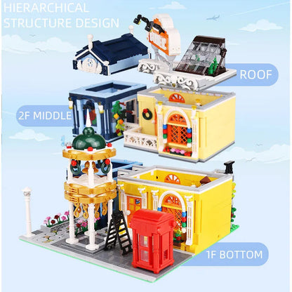 MOC Creator Experts City Barber Shop Bricks Toys 16031