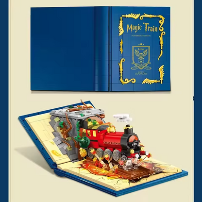 NEW SEALED 889 Piece Harry Potter Hogwarts Express Train MOC Kit Building Set