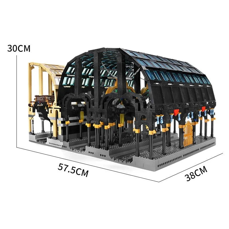 City Creator Expert Magic Train Station Bricks Toy 12011
