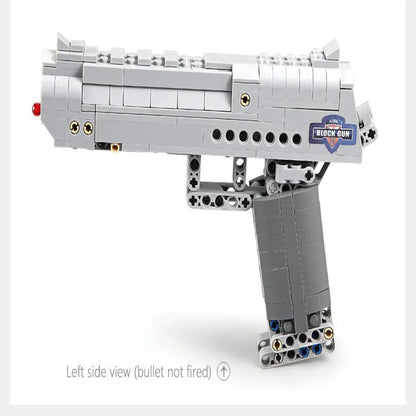 MOC Military Weapon Desert Eagle Pistol Gun Bricks Toys