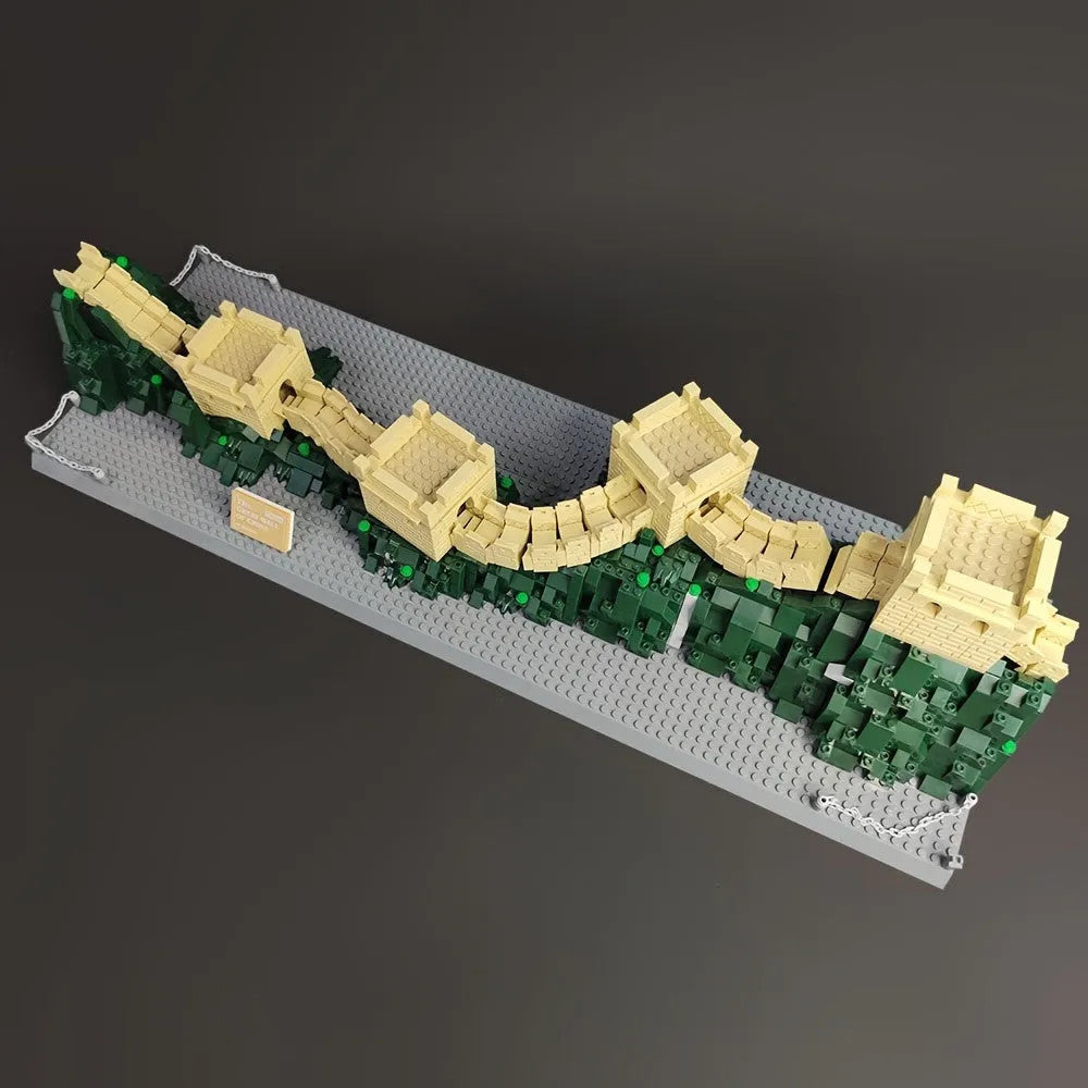 MOC Architecture Great China Wall Bricks Toys