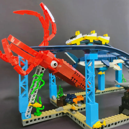 Idea MOC Underwater Amusement Park Bricks Toys 37400