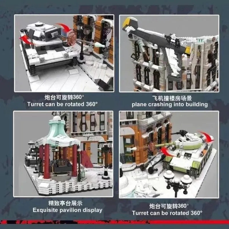 Creator Expert MOC Moscow Defense War Bricks Toy