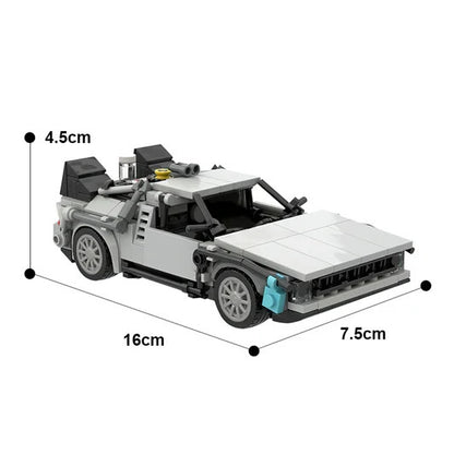 NEW 360PCS Back to the Future DeLorean Time Machine Building Blocks Set