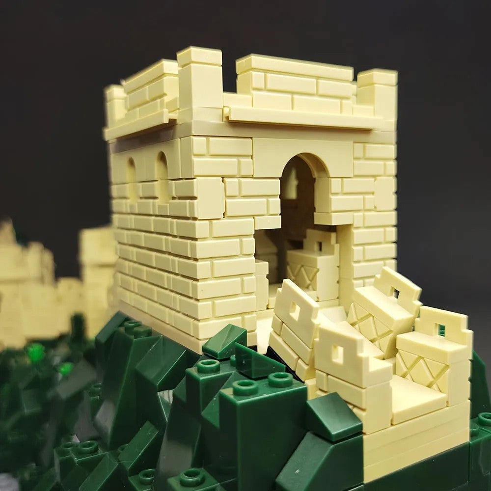 MOC Architecture Great China Wall Bricks Toys