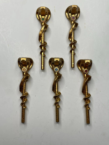 NEW Ninjago Serpentine Generals Golden Staffs Custom Lego Weapons