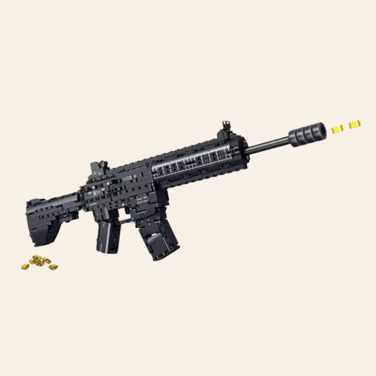 NEW M4 Carbine Rifle Building Blocks Set Model Adults MOC Gun Model Military