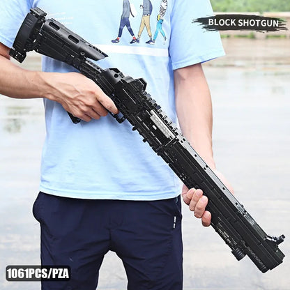 MOC Military Gun M4 Super 90 Shotgun Bricks Toy 14003