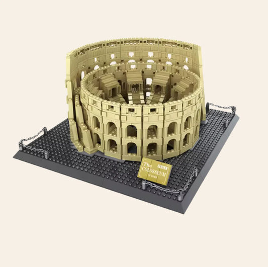 NEW Colosseum Rome Italy Building Blocks Set Architecture Adults Model Generic