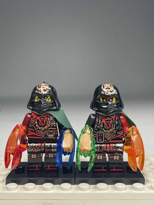 New Ninjago Hands Of Time Time Twins Custom Lego Minifigures 70626