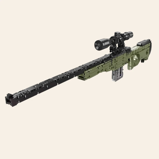NEW Sniper Rifle Building Blocks Set Model Adults MOC Gun Model Military Army