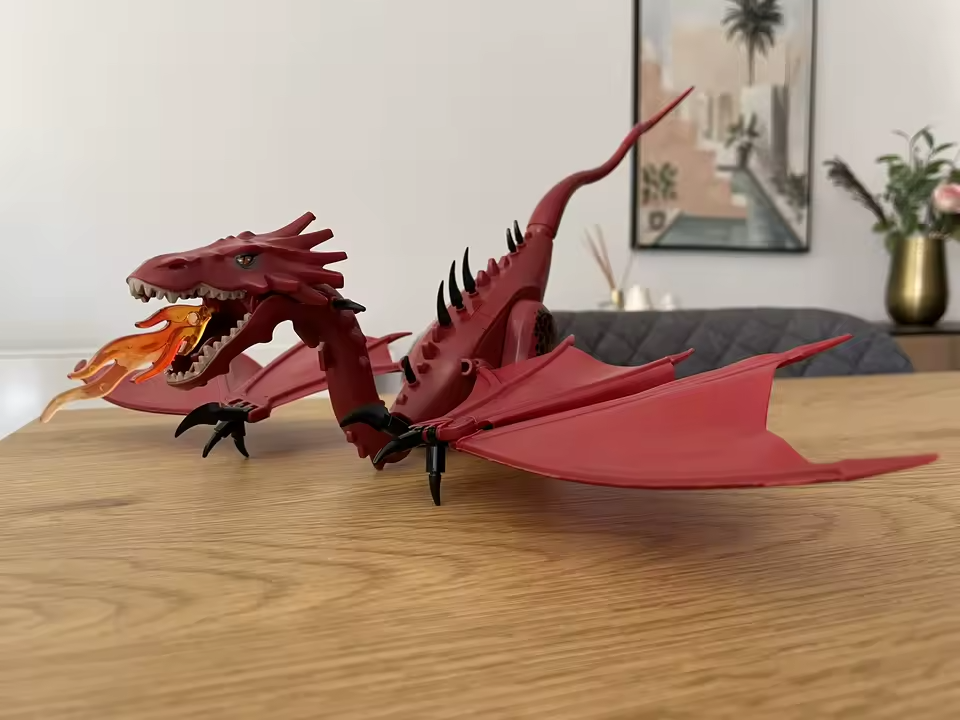 NEW Hobbit Smaug Dragon Custom LEGO Compatible Figure 79018 The Lonely Mountain