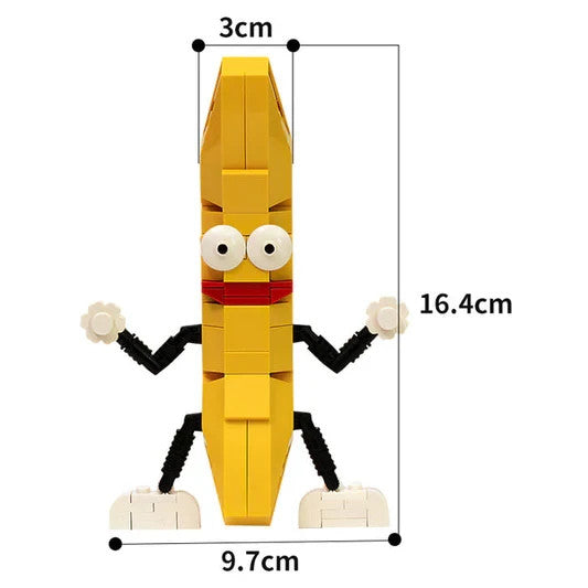 NEW Dancing Banana Character Display Building Blocks Set