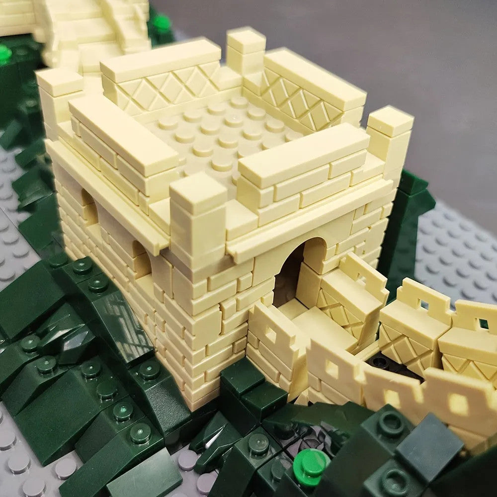 MOC Architecture Great China Wall Bricks Toys