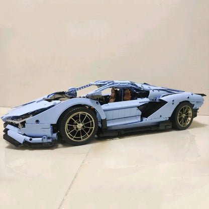 MOC 13056 APP RC Racing Car Lamborghini Hyper Bricks Toy