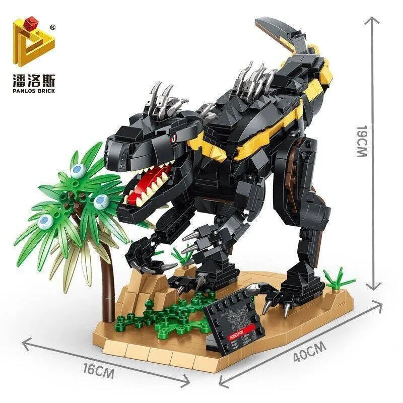 MOC Dinosaur World Indoraptor Mech Bricks Toys 611004