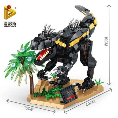 MOC Dinosaur World Indoraptor Mech Bricks Toys 611004