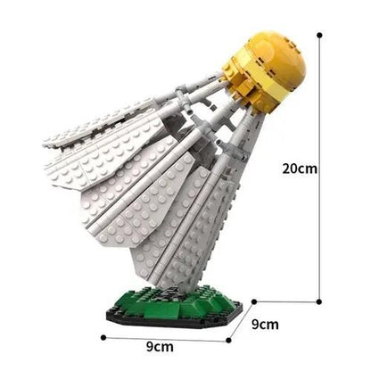NEW 425PCS Giant Shuttlecock Sports Display Building Blocks Set