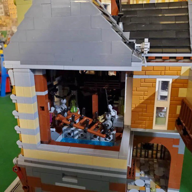 MOC Creator Expert City Corner Mall Store Bricks Toy 0919