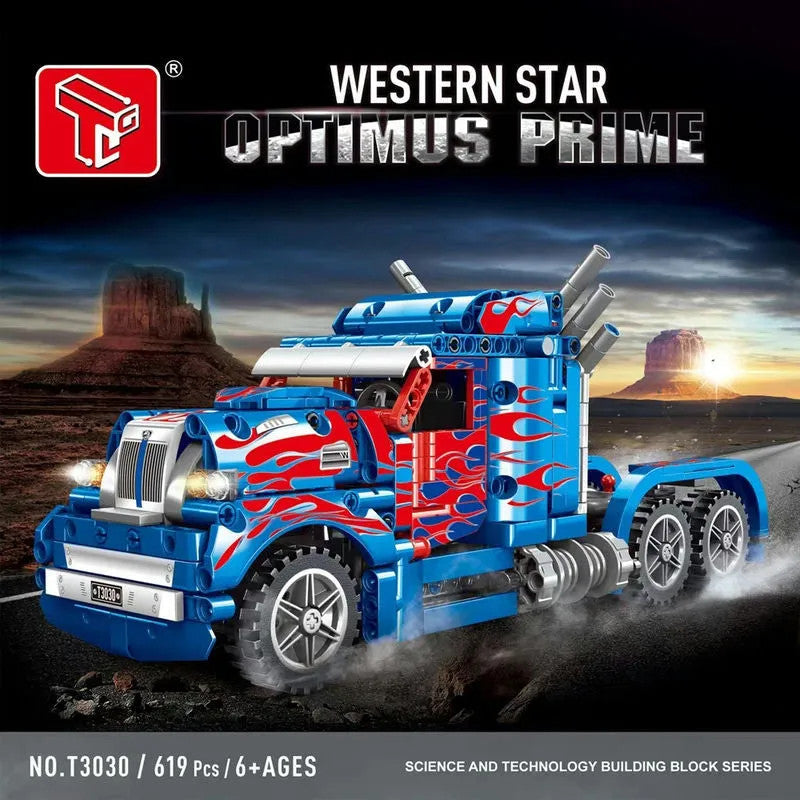 MOC Experts Western Star Truck Bricks Toys T3030