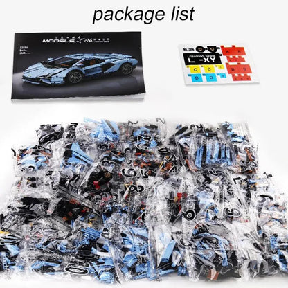 MOC 13056 APP RC Racing Car Lamborghini Hyper Bricks Toy