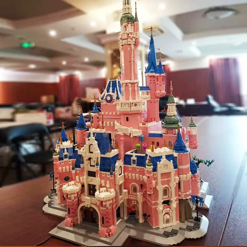 MOC Creative Expert Girl Princess Dream Castle Bricks Toy
