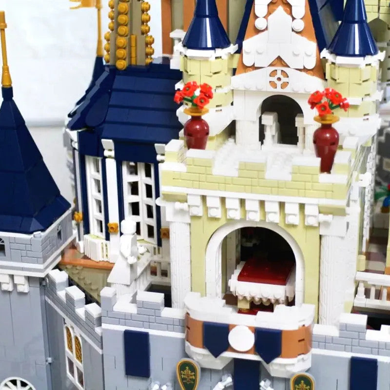 MOC Creative Expert Girl Princess Paradise Castle Bricks Toy