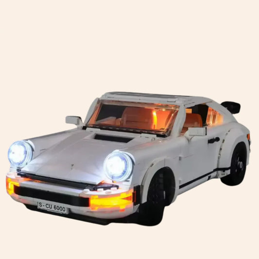 LED Light Kit for 10295 Porsche 911 Model - Lights Only No Bricks USB Powered
